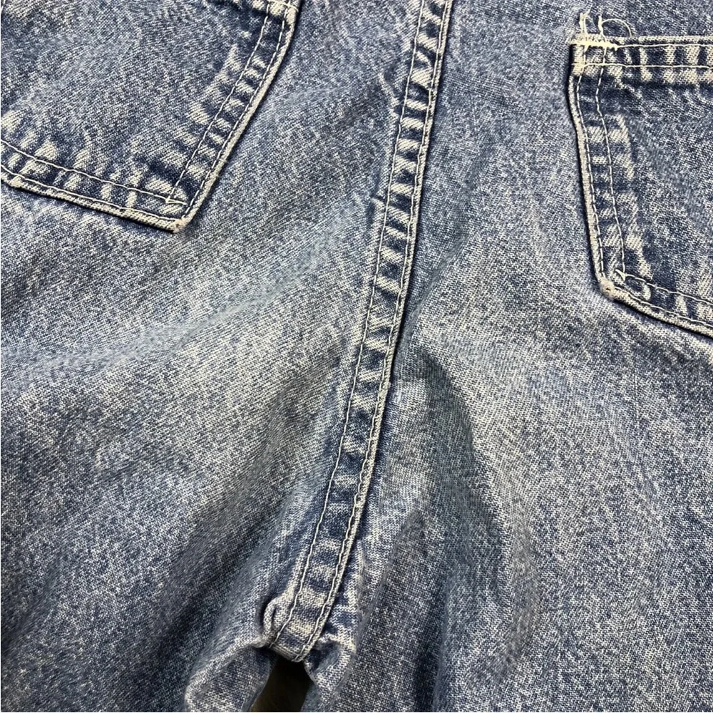 Vintage Oshkosh Bgosh Toddler Made USA Denim Distressed Worn Overalls